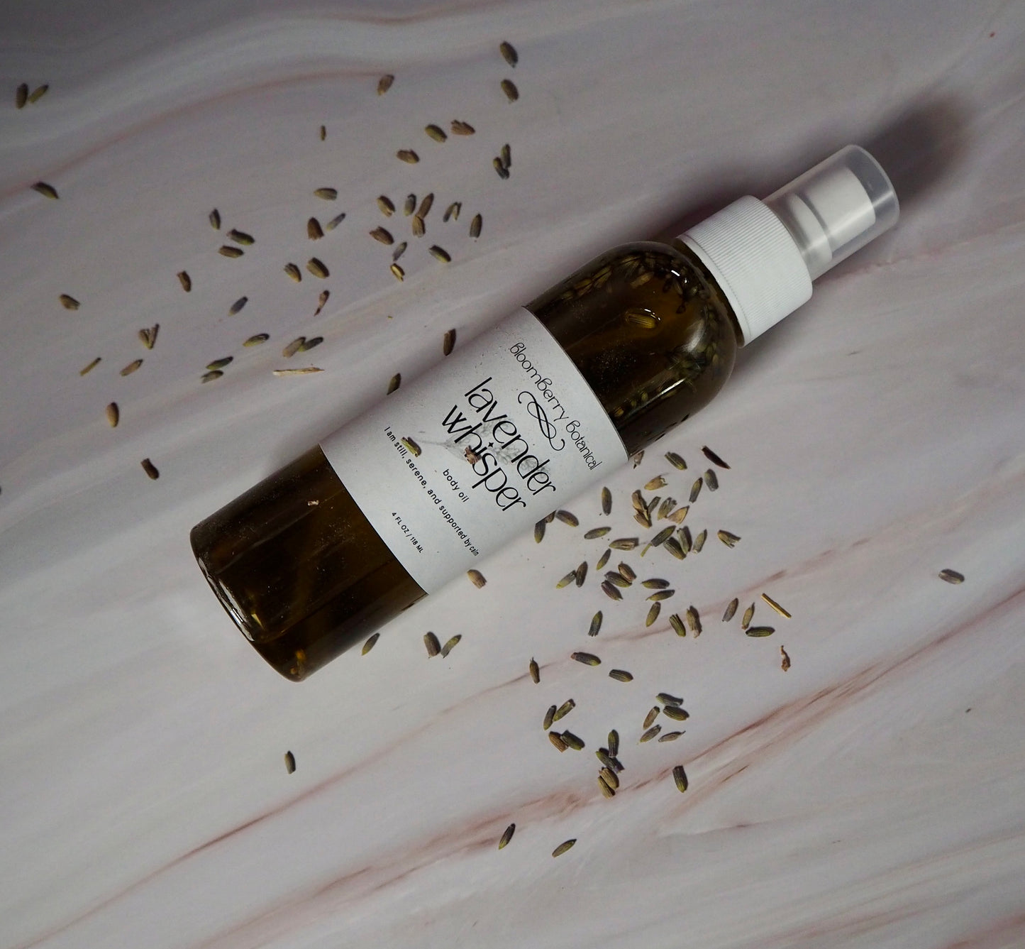 LavenderWhisper Botanical Body Oil (Lavender Infused)