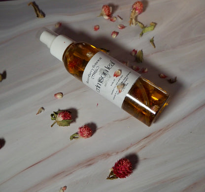 CrimsonLeaf Botanical Body Oil (Red Clover Infused)