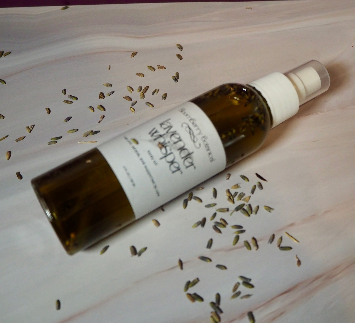 LavenderWhisper Botanical Body Oil (Lavender Infused)