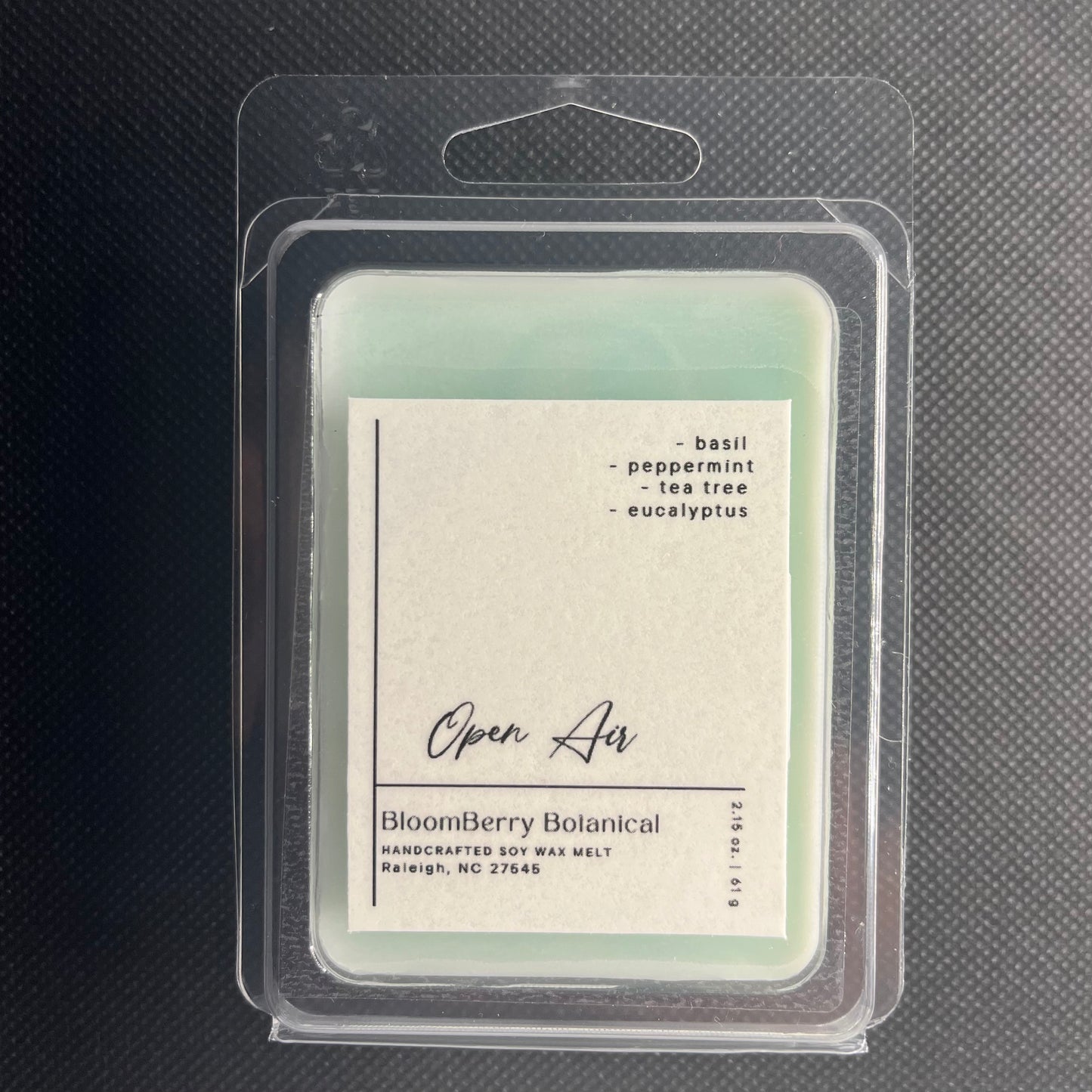 Open Air - The BloomBerry Essence Therapy Collection(wax melts)